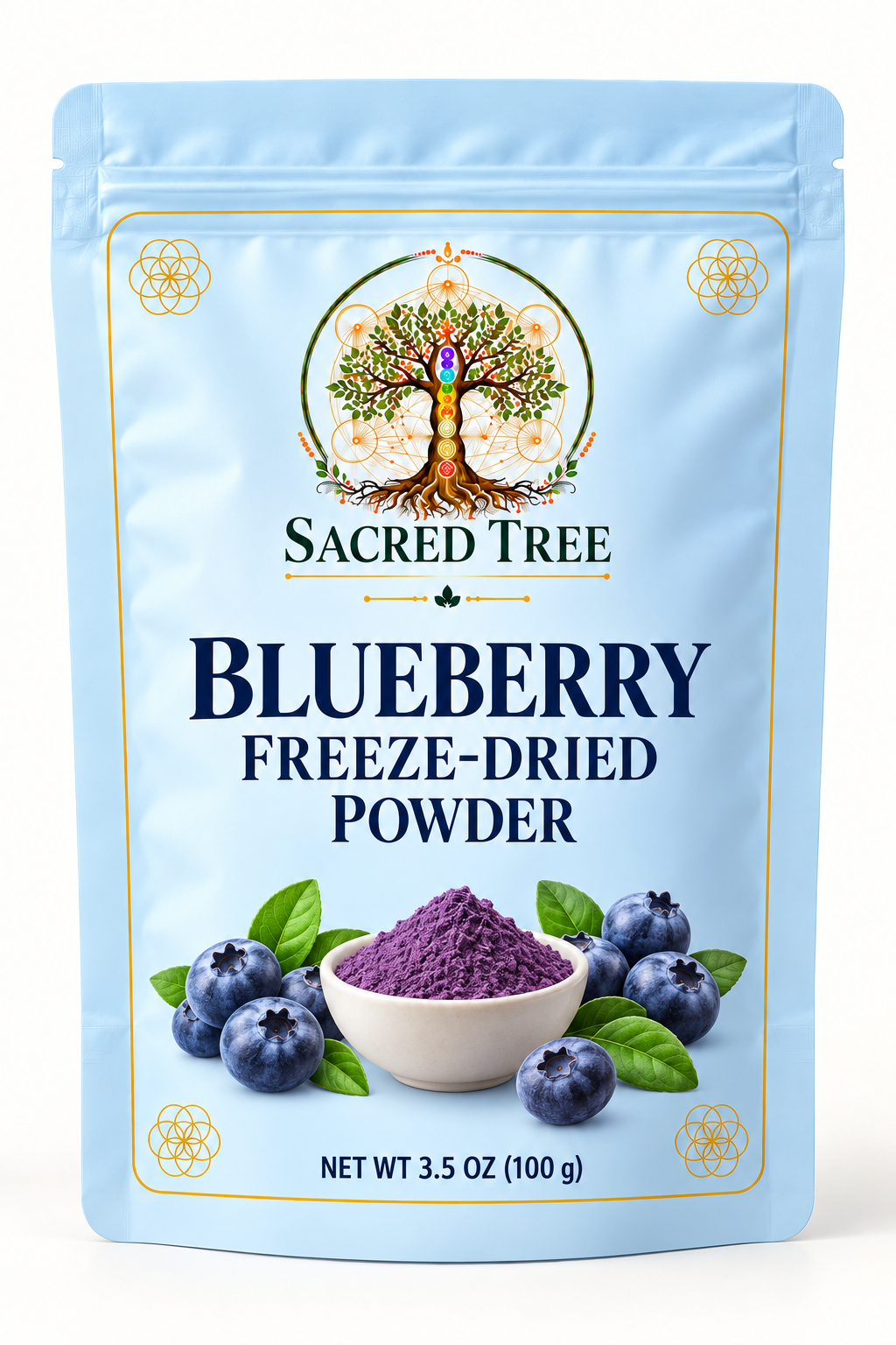 Blueberry Freeze Dried Powder 100g / 3.5 oz